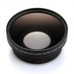 0.43X 67mm Wide Angle Lens for Digital SLR DSLR Camera Black