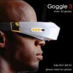 Walkera FPV Goggle 3 Goggle3 5.8G 360° 3D Video Glasses Goggles HDMI 800×600