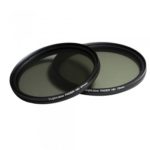 Lightdow 72mm Fader Variable ND Filter Neutral Density ND2 ND4 ND8 ND16 to ND400