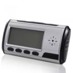 Remote Control Spy Hidden Camera Motion Detection Alarm Clock Video Recorder with LCD Display