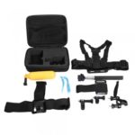 Monopod Pole Floating Grip Head Chest Mount Accessories For Gopro Hero 1 2 3 4