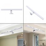 CroLED 8W 50cm 600LM IP44 Fluorescent Tub White lighting Light Front of Mirror for Bathroom Dressing table