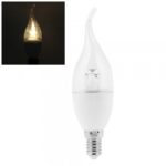 6 Pack E14 3w LED Candle Bulb LED Candelabra Light Bulb Warm White crystal 6LED