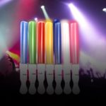7pcs LED Love Heart Shape Fluorescent sticks Flash Light Glow sticks Concert
