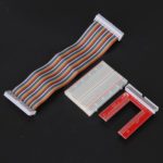 B-Type GPIO DIY Expansion Kit 40Pin Rainbow Cable Breadboard GPIO V2 Shield Adapter Expansion Board for Raspberry Pi 3 2 B B+