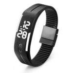B4 Unisex Silicone LED Digital Wrist Watch Sports Bracelet