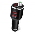 BC23 Multifunctional Wireless FM Transmitter MP3 Player Car Charger with Dual USB Ports