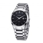 Curren 8106 Mens Stainless Steel Quartz Wrist Watch Date Display