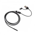 8mm 3 in 1 USB Endoscope Borescope Snake Camera for Android PC