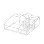 Acrylic Makeup Organizer Diverse Compartments Storage Cosmetic Display