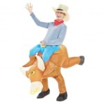 Adult Blow Up Halloween Costume Inflatable Bull Suit