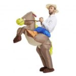 Blow Up Halloween Costume Inflatable Horse Suit for Adult