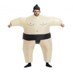 Inflatable Halloween Costumes Blow Up Sumo Suit for Adult