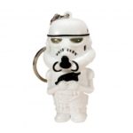 BS-230 Star Wars White Soldiers Keychain with Light and Sound