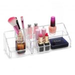 Clear Acrylic Makeup Holder Cosmetic Display Organizer