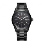 CURREN 8091 Men’s Fashion Causal Black Stainless Steel Watch