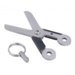 Mini Portable Stainless Steel Scissors with Keychain