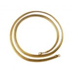 NYUKI 18K Real Gold Plated Necklace for Men