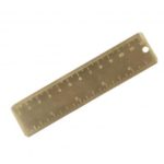 Portable Vintage Pure Brass Ruler EDC Tool 12cm/4.7inch