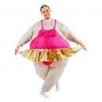 Adult Inflatable Costume for Halloween – Ballet Dancer