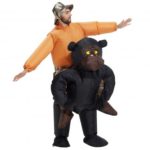 Unisex Inflatable Gorilla Adult Costume for Halloween