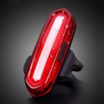 Waterproof Rechargeable USB Dual Colors LED Bicycle Rear Light