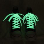 100 x 0.8 CM Glow In the Dark LED Shoelaces Light Up String