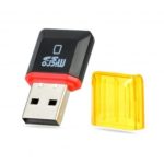USB 2.0 Micro SD Card Reader – Black