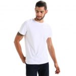Causal Round Neck Short Sleeves T-shirt for Men