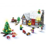 JJRC 1002 936pcs Santa’s Village Building Blocks Christmas Blocks
