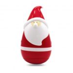 Santa Claus Roly Poly Tumbler Bluetooth Speaker Christmas Gift
