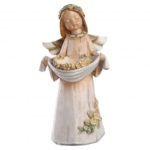 8.5 inch Angel Model Candlestick Christmas Ornaments