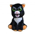 Genuine William Mark Feisty Pets Black Cat Plush Stuffed Toy
