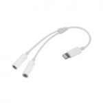 Lightning to Dual 3.5mm Audio Jack Splitter for iPhone