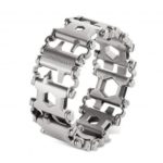 Stainless Steel Travel Friendly Wearable Multi-tool Bracelet