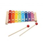 Wooden 8 Note Xylophone Toy Early Musical Education Gift for Kids