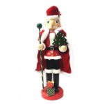 Wooden Nutcracker Santa Claus Puppet for Christmas