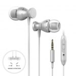 Conext 3.5mm Magnetic Stereo Headphones Earbuds with Mic