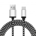 Braided USB 3.1 Type-C Charging Sync Data Cable – Random Color