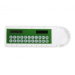 10cm Portable Solar Ruler Protractor Calculator – Random Color