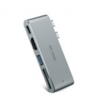 Dual Type-C Hub with HDMI/ PD/ USB 3.0/ Card Reader for MacBook Pro