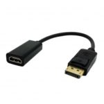 Gold Plated DisplayPort Male to HDMI Female Adapter Cable
