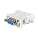 Gold Plated DVI-I 24+5 Male to VGA Female Adapter