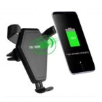 N5-2 Fast Wireless Charger Car Mount Holder for Qi-enabled Devices
