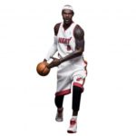 NBA Basketball Star LeBron James Model Miami Heat 6