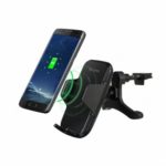 SY500 Fast Wireless Charger Car Mount Air Vent Holder for Qi-enabled Devices