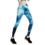 Women’s Lightning Prints Leggings Stretch Tight Pants Yoga Pants