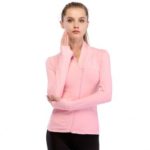 Women’s Quick Dry Full Zip Up Workout Jacket for Yoga/Running/Gym/Sports