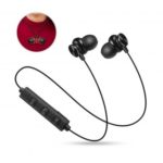 CRSCN Magnetic Bluetooth 4.2 Stereo Headphones Sports Earphones with Mic