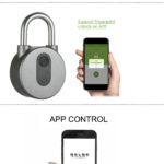 Waterproof Smart Bluetooth Keyless Padlock App Control Lock